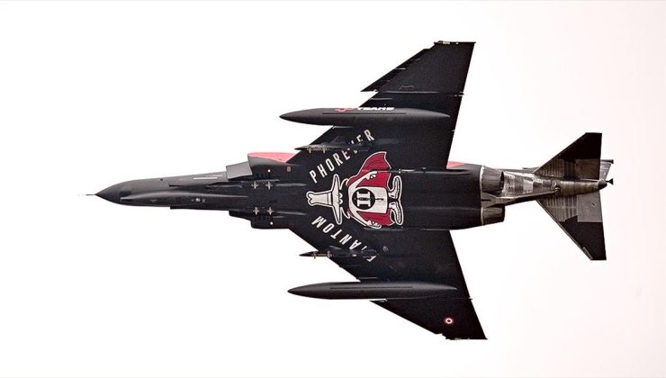 “F-4E Phantom” uçaklarının Hava Kuvvetleri envanterine girişinin 50. yılı etkinliği yapıldı