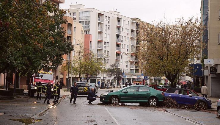 Fransa’yı da etkisi altına alan Bert Fırtınası nedeniyle 9 vilayette turuncu alarm verildi