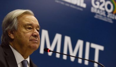 Guterres’ten “G20 ülkeleri, küresel sorunların çözümüne öncülük etmeli” çağrısı