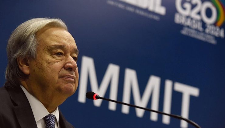 Guterres’ten “G20 ülkeleri, küresel sorunların çözümüne öncülük etmeli” çağrısı