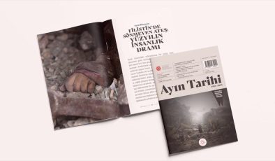 İletişim Başkanlığının “Ayın Tarihi” dergisinde “1. Yılında İsrail’in Gazze’ye Saldırıları” ele alındı