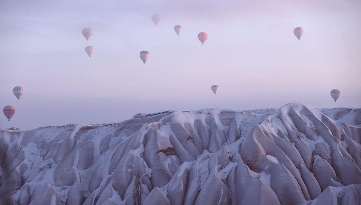 Kapadokya’da balonlar 6 gün sonra yeniden gökyüzünde