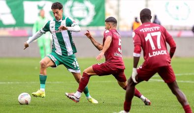 Konyaspor evinde Hatayspor ile berabere kaldı