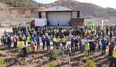 Muğla’da Hüsamlar Yeniden Projesi ile 511 hektarlık eski maden sahası doğaya kazandırılıyor