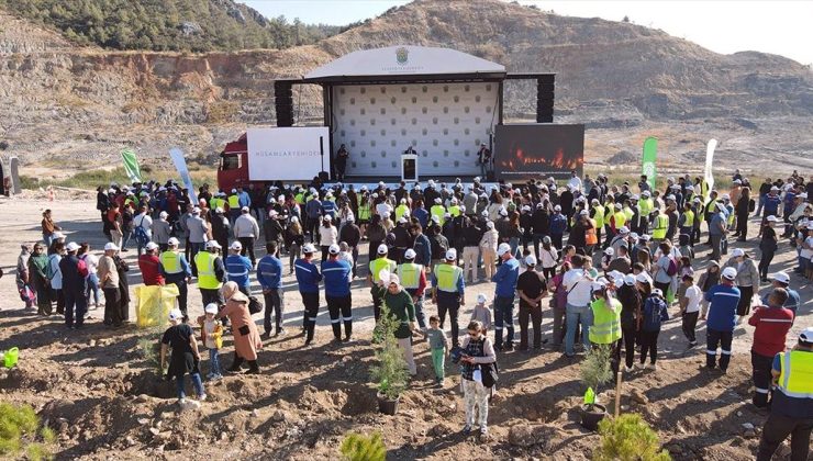 Muğla’da Hüsamlar Yeniden Projesi ile 511 hektarlık eski maden sahası doğaya kazandırılıyor