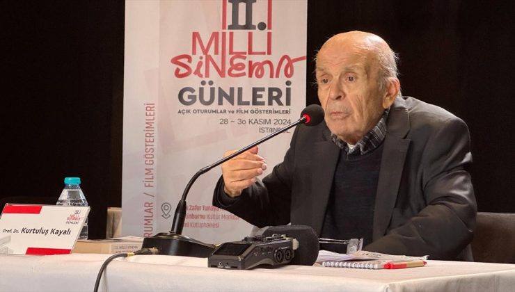 Prof. Dr. Kurtuluş Kayalı, “Milli Sinema Günleri”ne konuk oldu