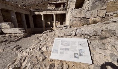 Sagalassos Antik Kenti’nde anıtsal Hadrianus Çeşmesi ayağa kaldırılıyor