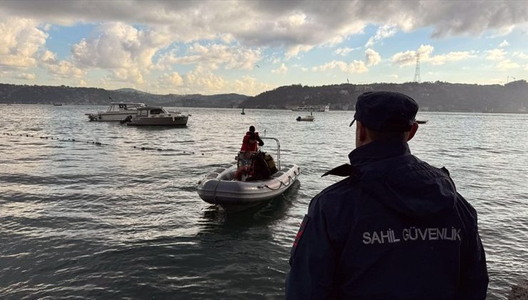 Sarıyer’de denizde kaybolan 2 kişiyi arama çalışmaları sürüyor