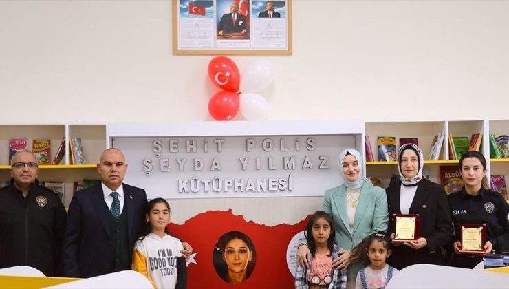 Şehit polis Şeyda Yılmaz’ın adı Ağrı’da meslektaşlarınca yapılan kütüphanede yaşatılacak