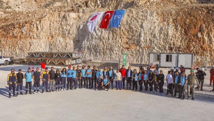 Şırnak Gabar Dağı petrol sahasında 125 personel ile tatbikat yapıldı