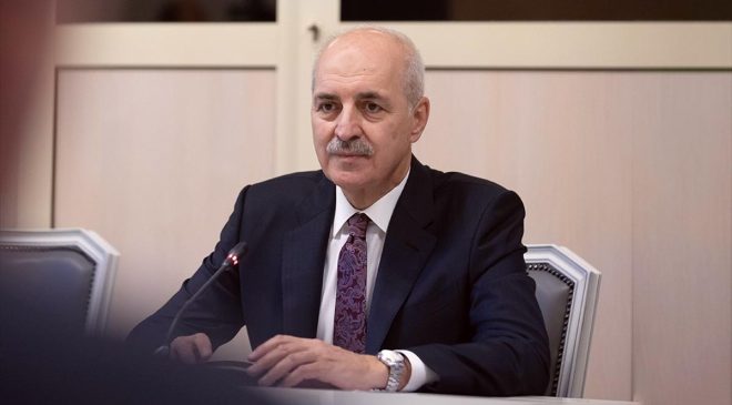 TBMM Başkanı Kurtulmuş: Dün olduğu gibi bugün de öğretmenlerimiz evlatlarımızın yolunu aydınlatmaya devam edecektir