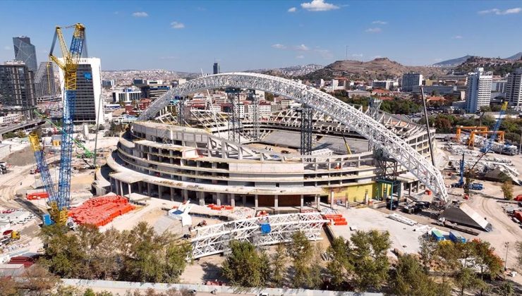 TOKİ başkentte yeni stadyum kompleksi inşa ediyor