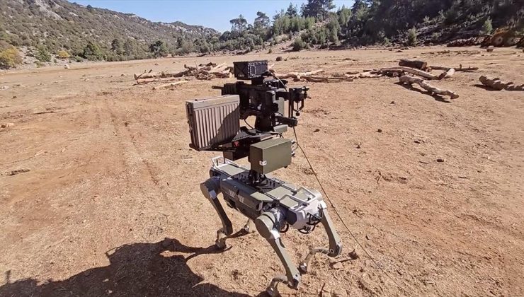 Türk savunma sanayisi silahlı robot köpekleri göreve hazırlıyor