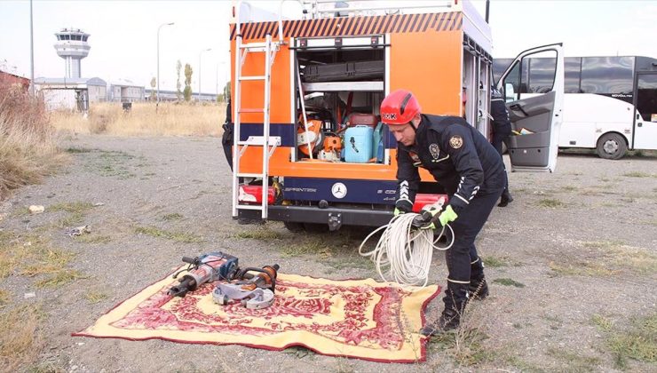 Van’daki PAK ekibi, tatbikat ve eğitimlerle olaylara müdahale kabiliyetini geliştiriyor