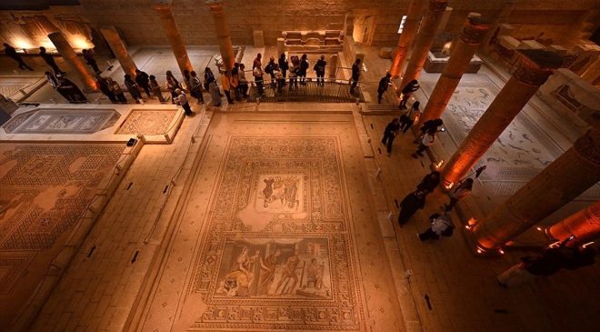 Zeugma Mozaik Müzesi 442 bin ziyaretçiyle rekor kırdı