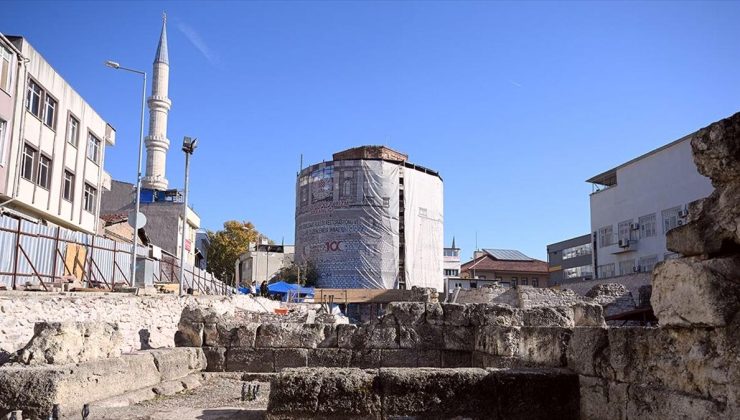 Edirne’de restorasyonu süren Makedon Kulesi’ndeki çalışmalarda şapelin de olduğu kalıntılar bulundu