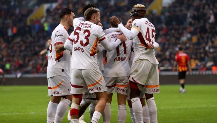 Galatasaray’ın gol raporu