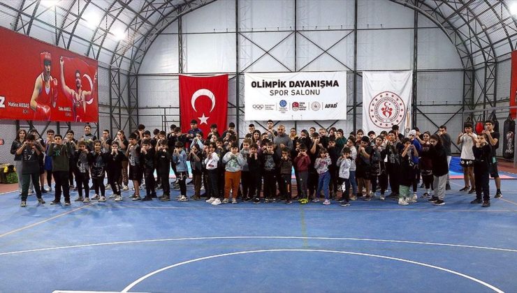 Hatay’da depremzede çocuklar 8 branştaki spor kurslarıyla geleceğe hazırlanıyor