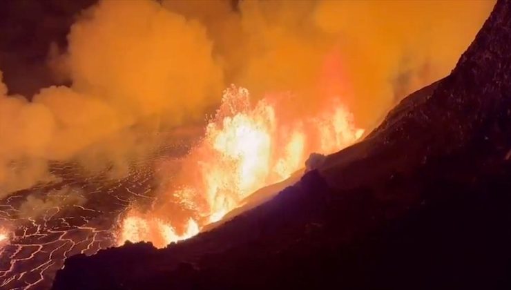 Hawaii’deki Kilauea Yanardağı faaliyete geçti