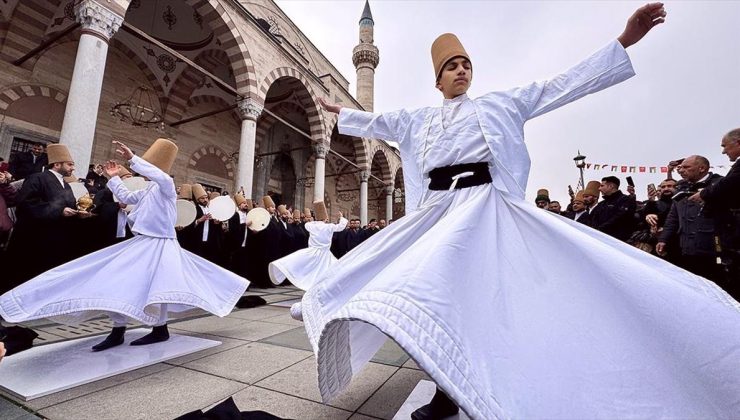 Hazreti Mevlana’nın 751. Vuslat Yıl Dönümü Uluslararası Anma Törenleri başladı