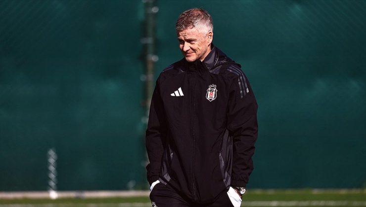 Beşiktaş’ta teknik direktör Ole Gunnar Solskjaer, ilk idmanına çıktı