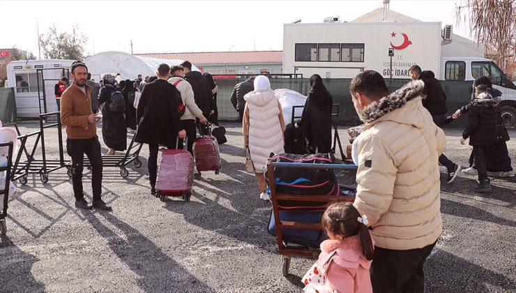 Göç İdaresi Başkanlığından Suriyelilerin geri dönüş işlemlerine ilişkin bilgilendirme