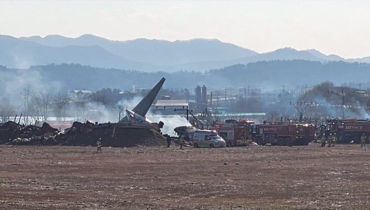 Güney Kore’de polis 179 kişinin öldüğü uçak kazasının yaşandığı havalimanında arama yaptı