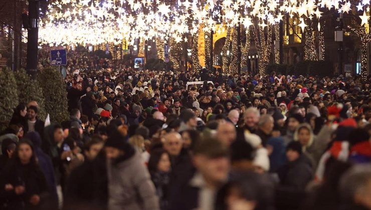 Gürcistan’daki AB yanlısı gösteriler yılbaşında da sürdü