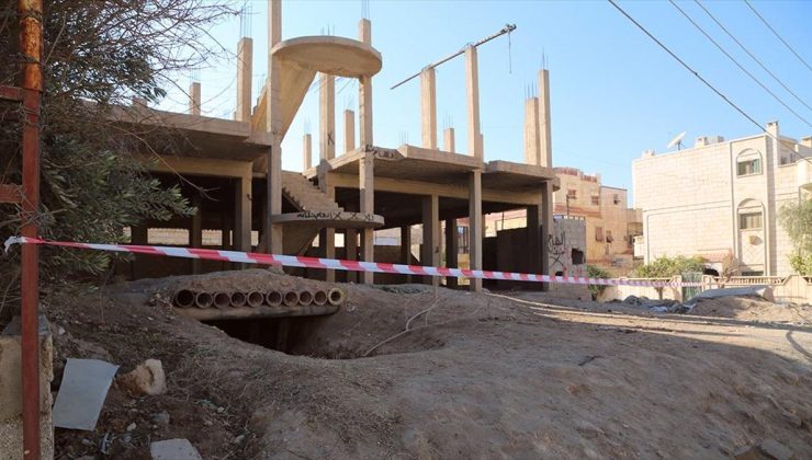 İran destekli grupların, Irak-Lübnan koridoru merkezindeki Deyrizor’da kullandığı tüneller görüntülendi