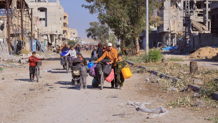 İsrail ordusundan, ateşkesin ardından “Gazze’nin kuzeyine hareket etmeyin” uyarısı