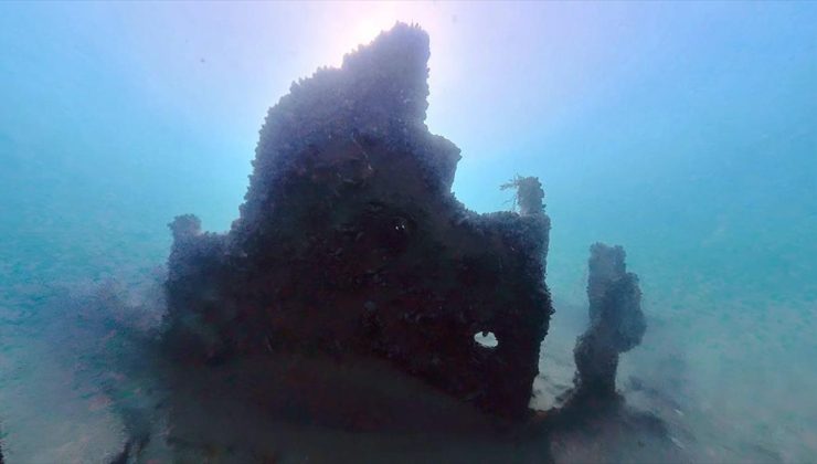 Karadeniz’de balıkçının bulduğu batık Osmanlı gemisi olabilir