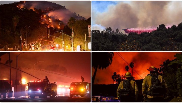 Los Angeles’taki orman yangınlarında ölenlerin sayısı 11’e çıktı