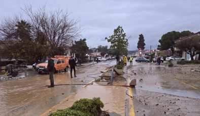 Muğla’da sağanak etkili oluyor