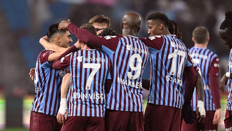 Trabzonspor evinde farklı kazandı