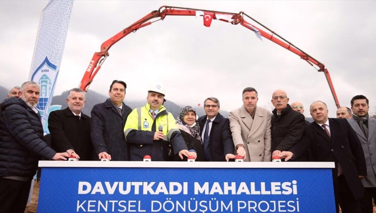 Bursa’da kentsel dönüşüm projelerinin temel atma ve anahtar teslim törenleri yapıldı